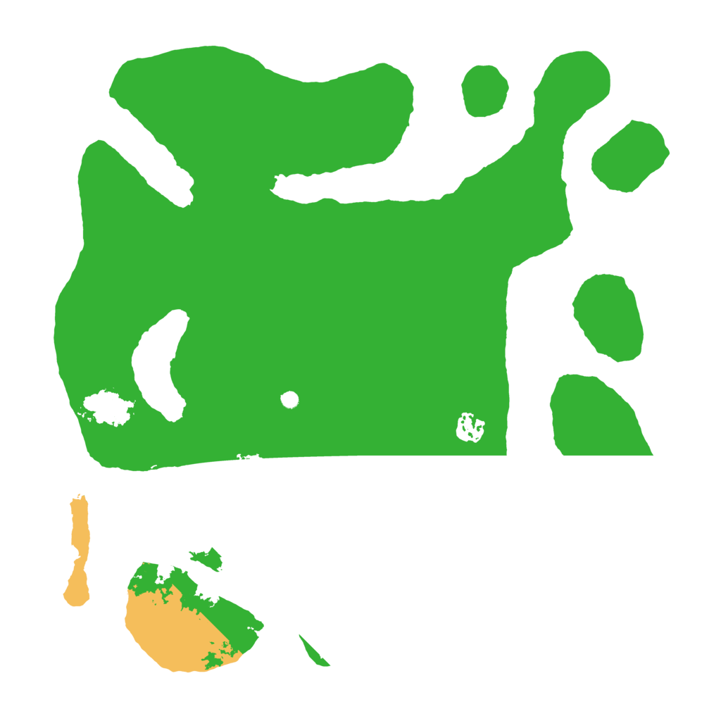 Biome Rust Map: Barren, Size: 3700, Seed: 1029464657