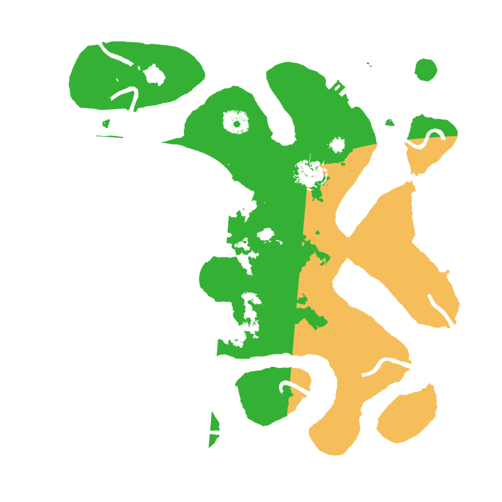 Biome Rust Map: Procedural Map, Size: 3000, Seed: 265288