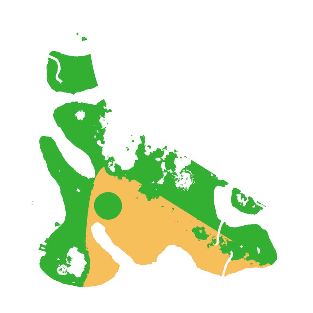 Biome Rust Map: Procedural Map, Size: 3000, Seed: 1089362481