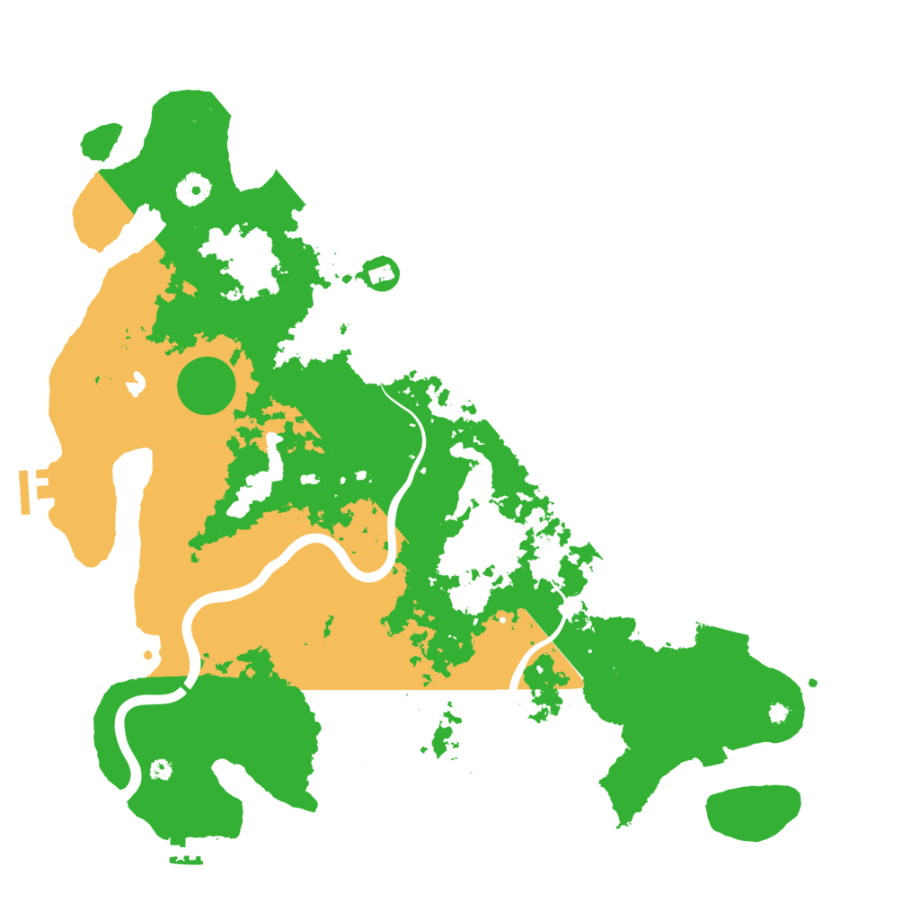 Biome Rust Map: Procedural Map, Size: 4200, Seed: 974519643