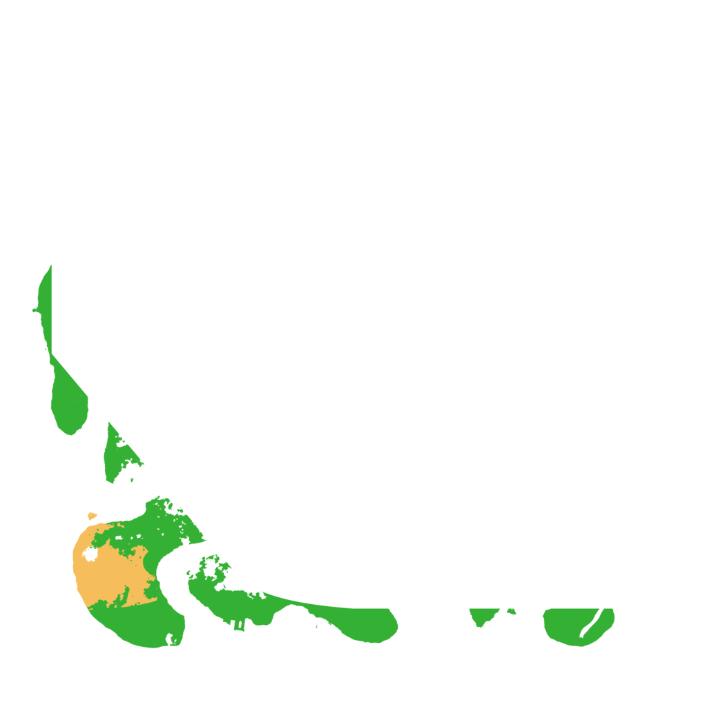 Biome Rust Map: Procedural Map, Size: 4200, Seed: 974519643