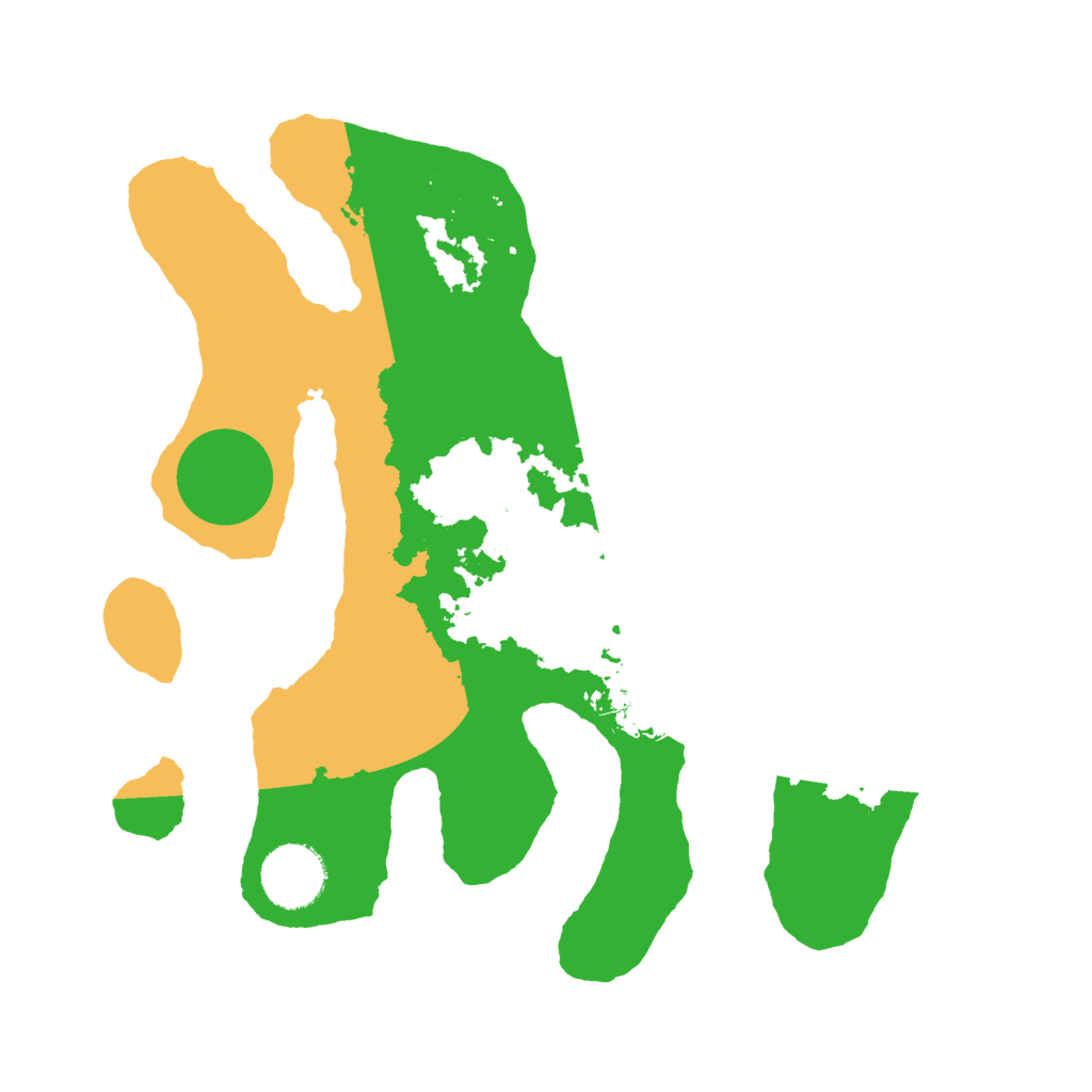 Biome Rust Map: Barren, Size: 3000, Seed: 506770