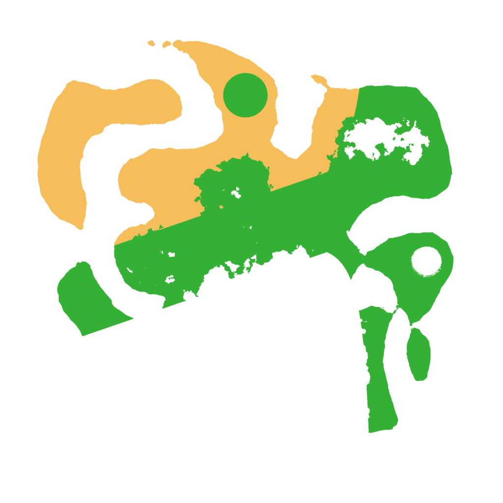 Biome Rust Map: Barren, Size: 3000, Seed: 569050