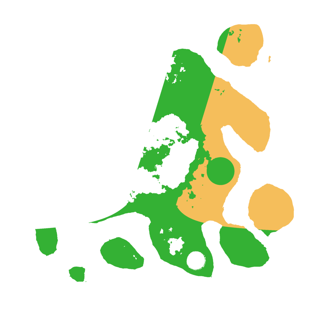 Biome Rust Map: Barren, Size: 3000, Seed: 24524