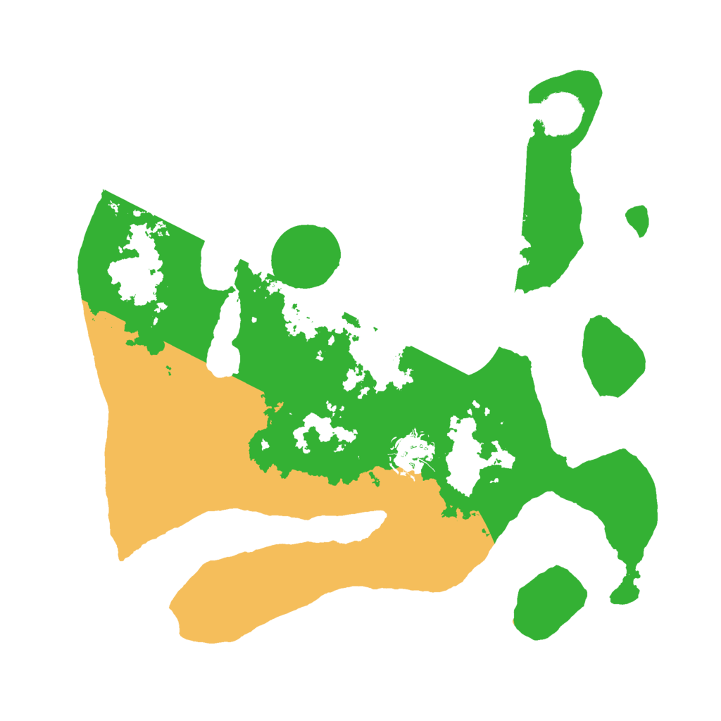 Biome Rust Map: Barren, Size: 3000, Seed: 656381