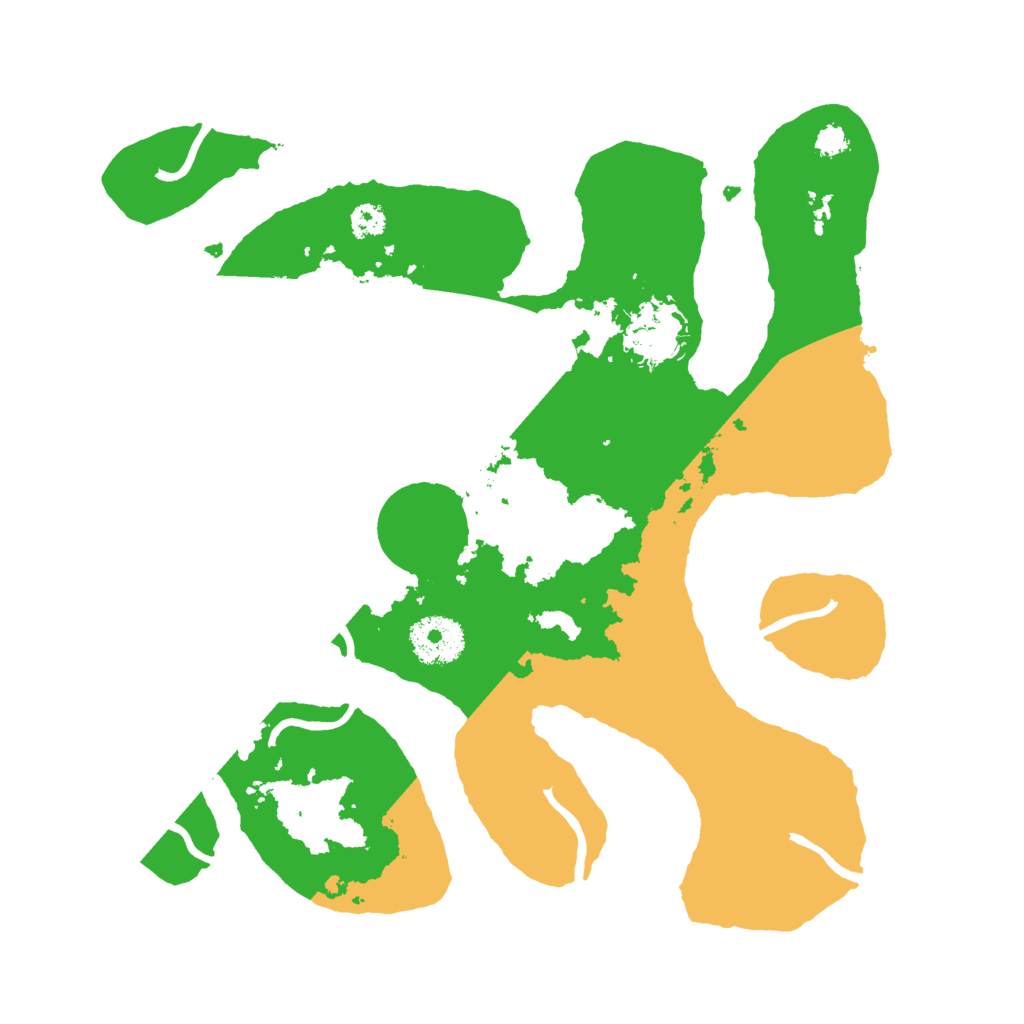 Biome Rust Map: Procedural Map, Size: 3000, Seed: 936469983