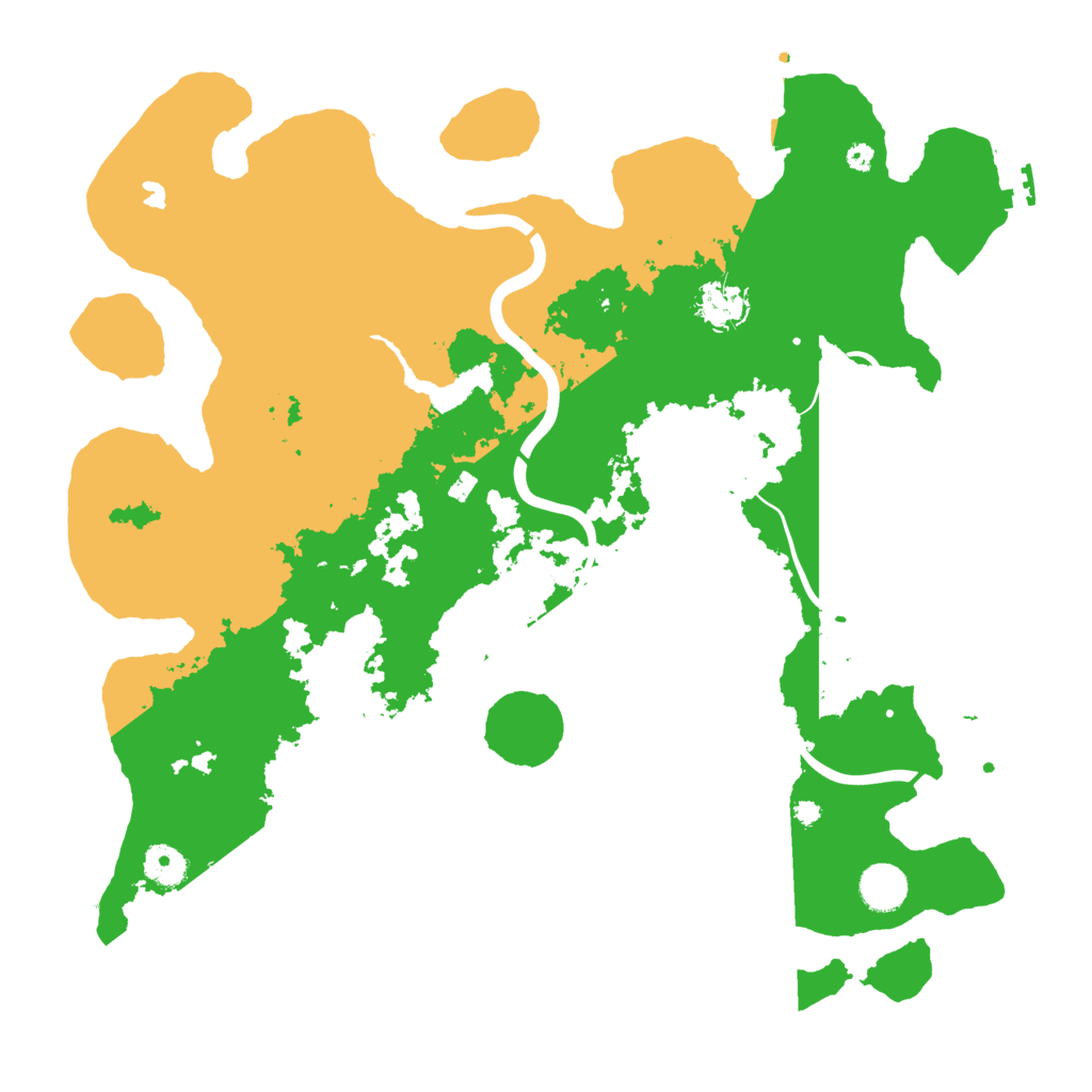 Biome Rust Map: Procedural Map, Size: 4000, Seed: 14042