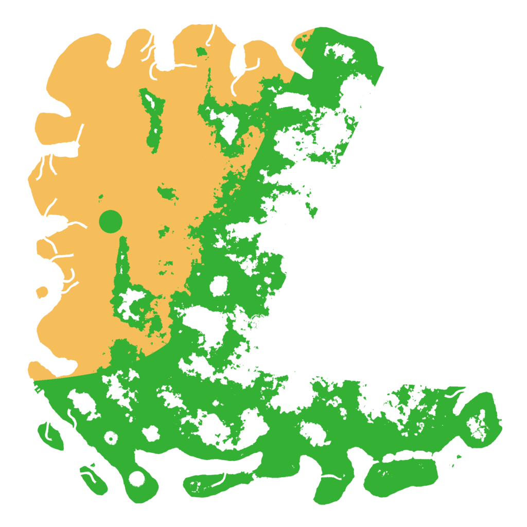 Biome Rust Map: Procedural Map, Size: 6000, Seed: 198121012