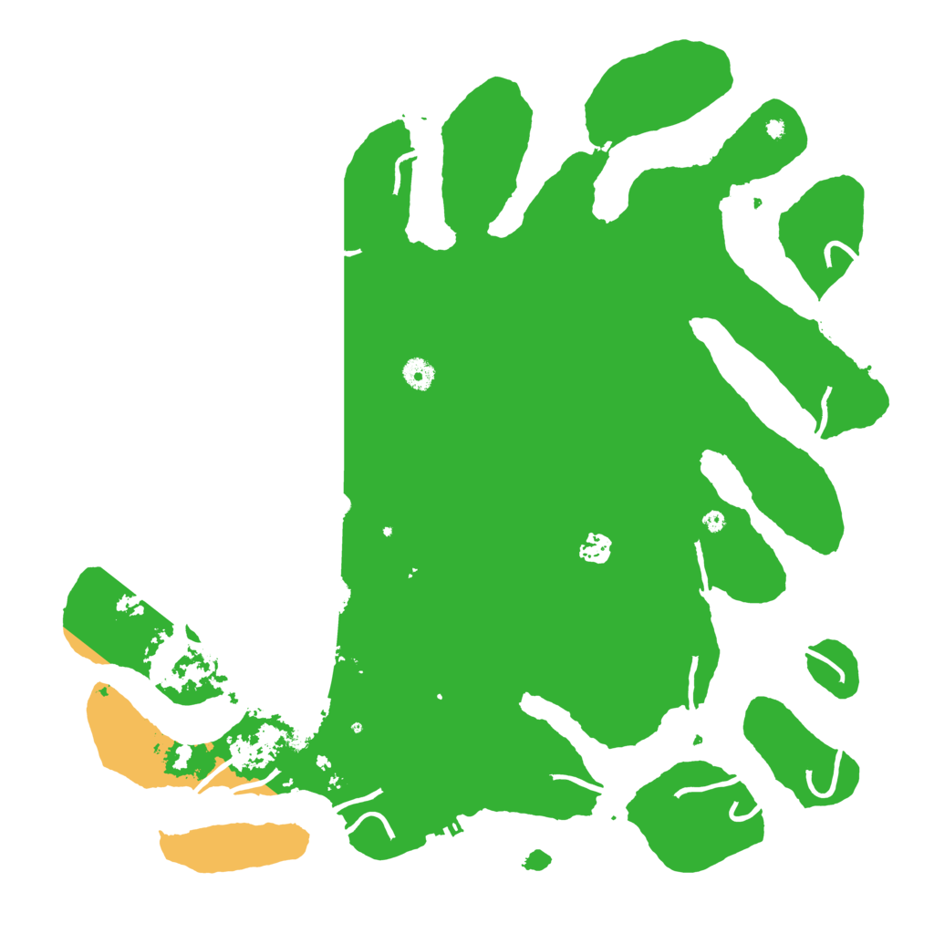 Biome Rust Map: Procedural Map, Size: 4500, Seed: 1722594358