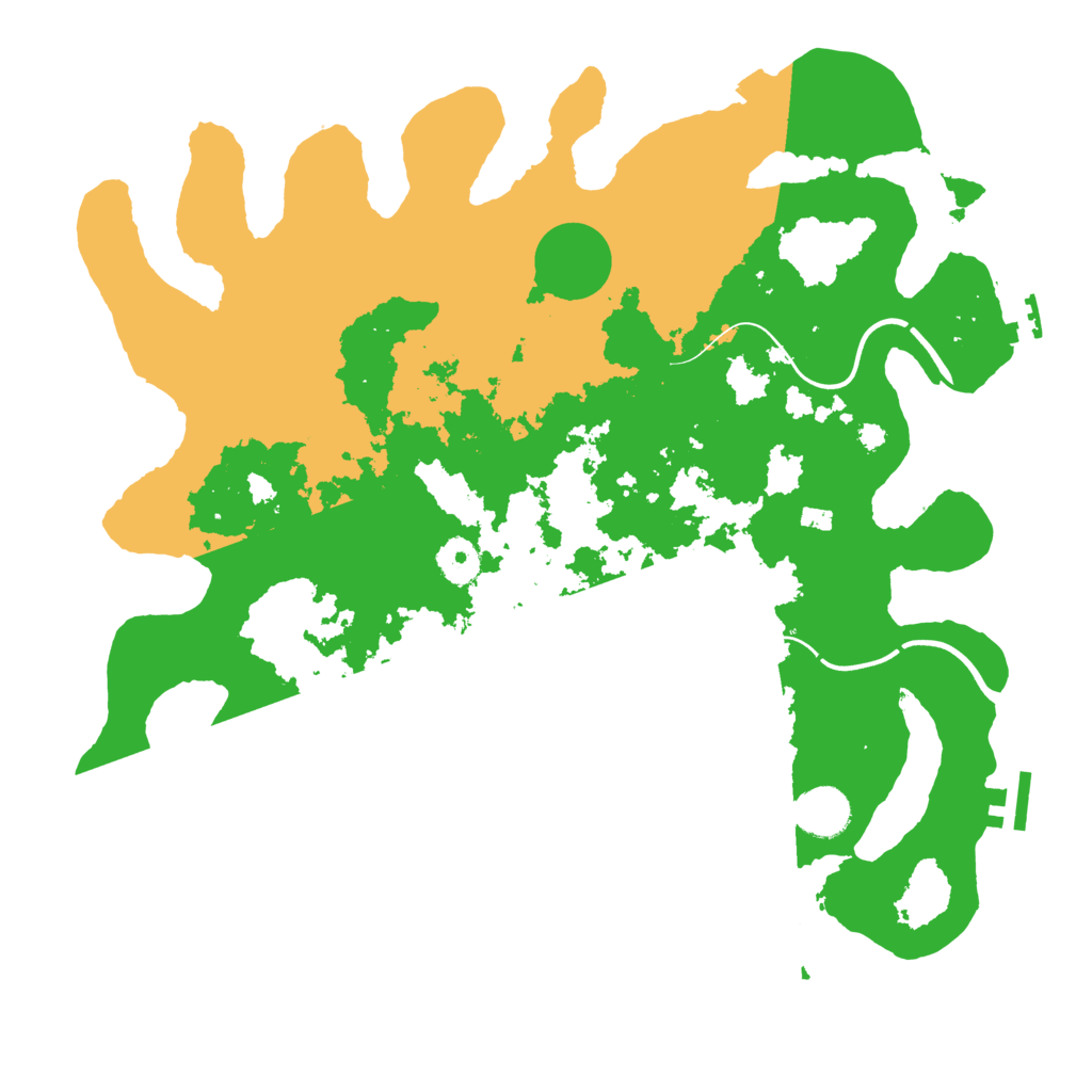 Biome Rust Map: Procedural Map, Size: 3750, Seed: 54333317