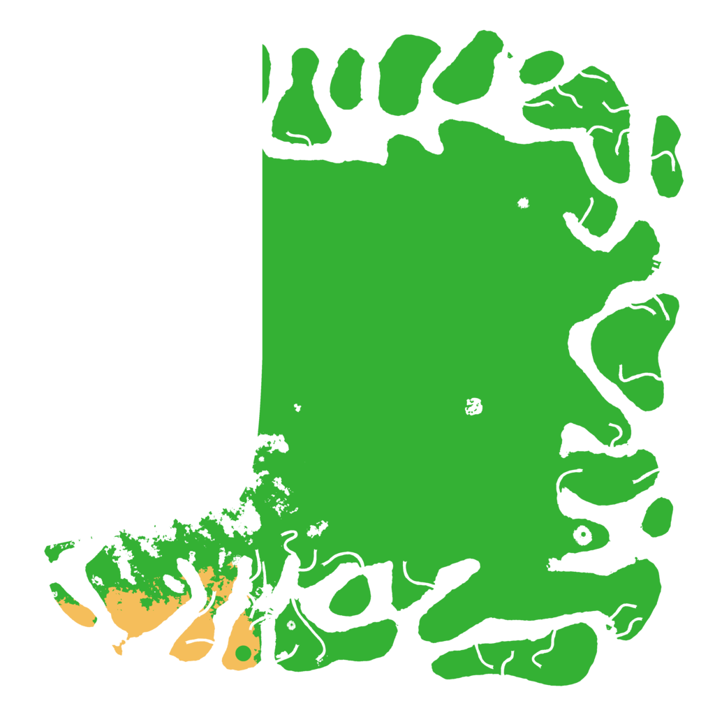 Biome Rust Map: Procedural Map, Size: 6000, Seed: 1000110