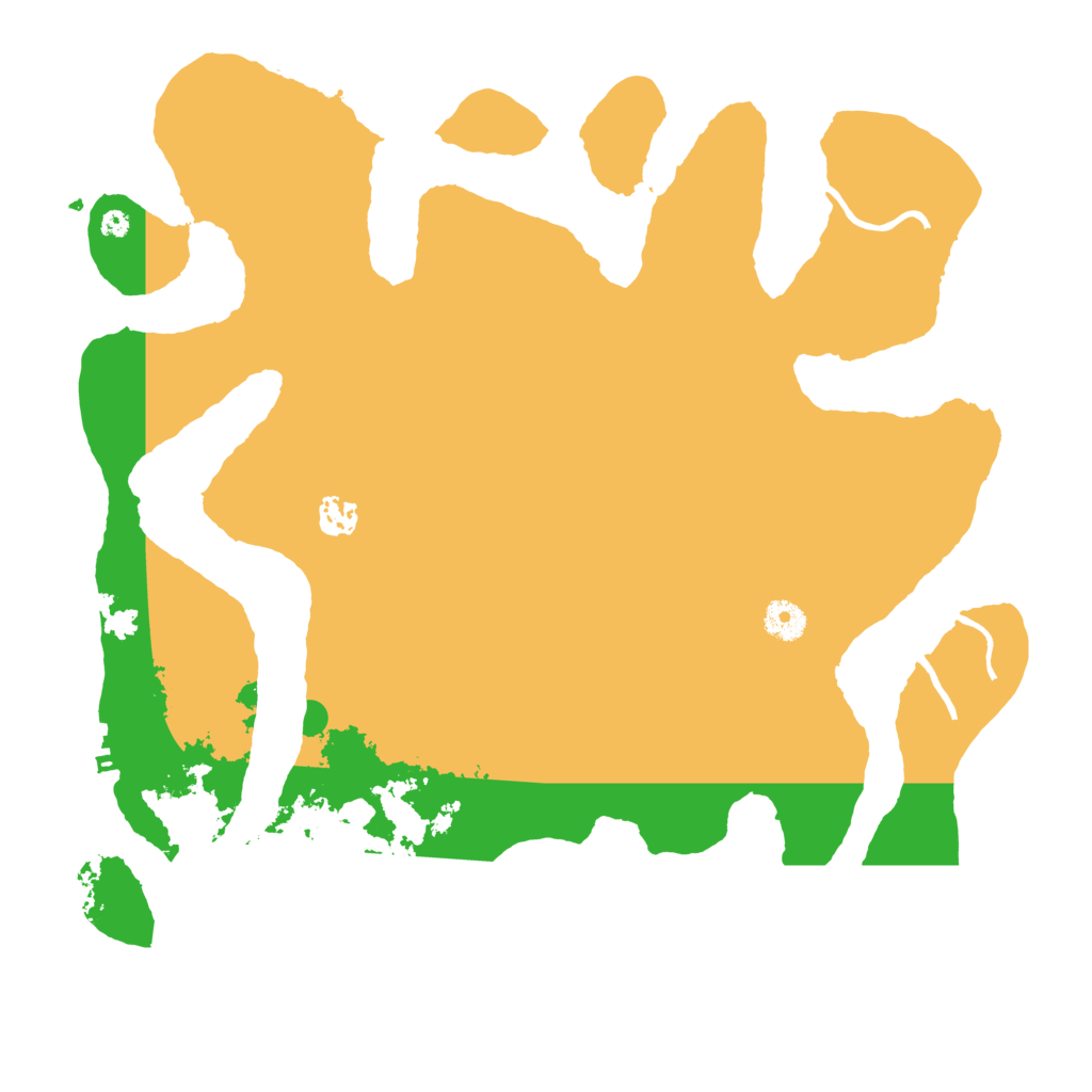 Biome Rust Map: Procedural Map, Size: 4000, Seed: 725277