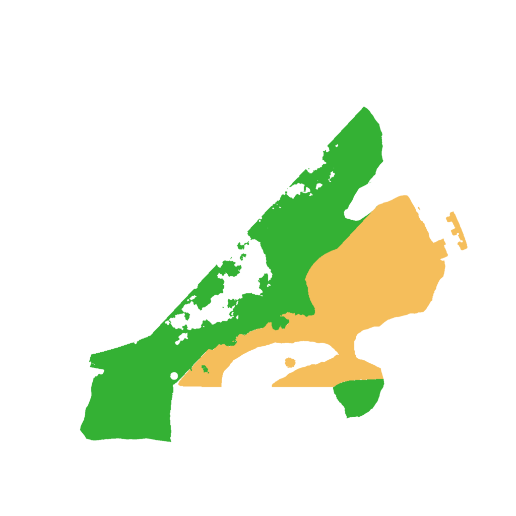 Biome Rust Map: Procedural Map, Size: 2000, Seed: 1455715232