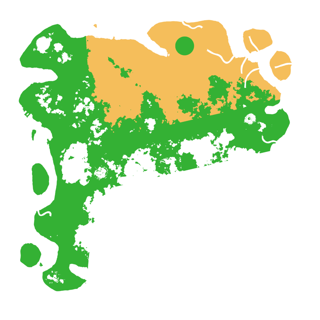 Biome Rust Map: Procedural Map, Size: 4500, Seed: 6041972