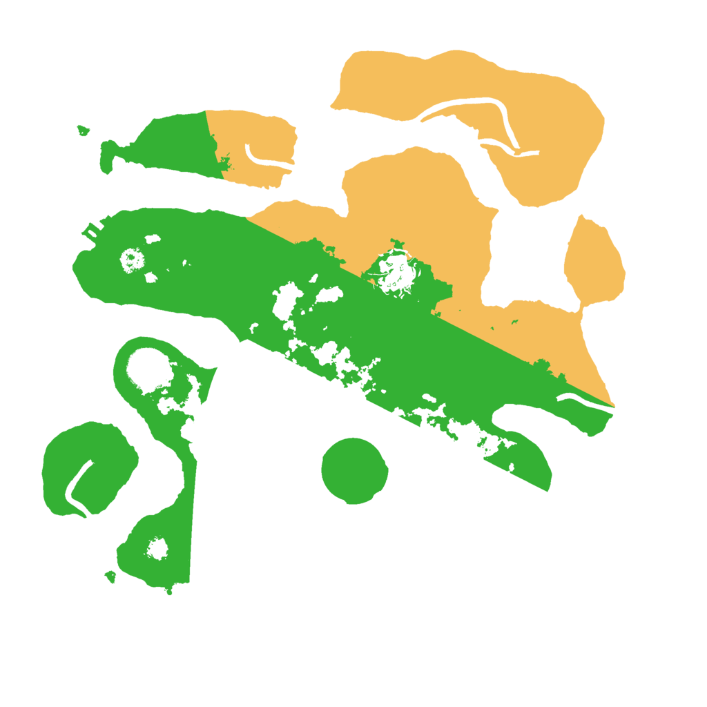 Biome Rust Map: Procedural Map, Size: 3000, Seed: 620847