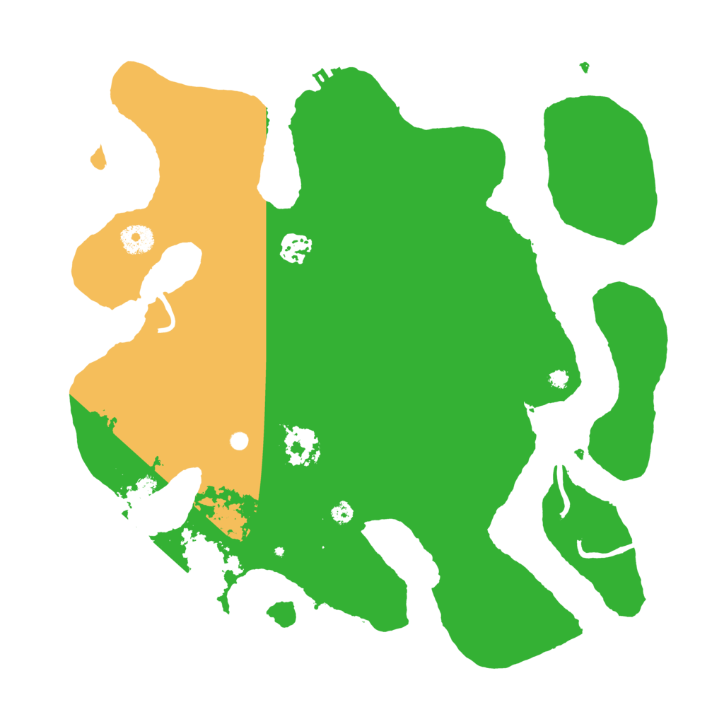 Biome Rust Map: Procedural Map, Size: 3500, Seed: 1895940062