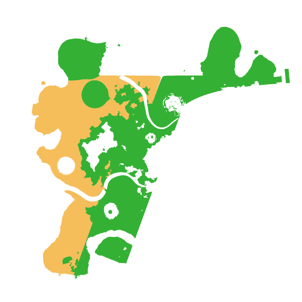 Biome Rust Map: Procedural Map, Size: 3001, Seed: 258
