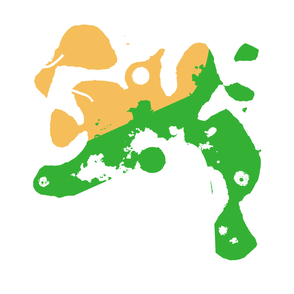 Biome Rust Map: Procedural Map, Size: 3000, Seed: 131500