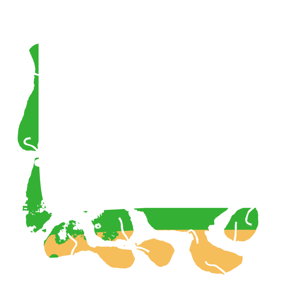 Biome Rust Map: Procedural Map, Size: 3700, Seed: 208628849