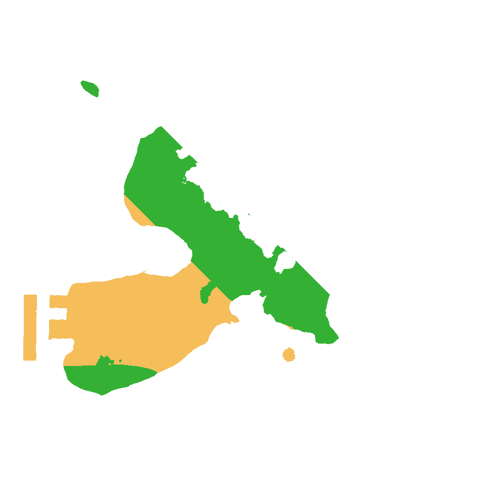 Biome Rust Map: Procedural Map, Size: 1520, Seed: 1658741232