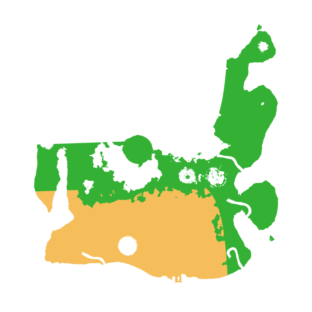 Biome Rust Map: Procedural Map, Size: 2900, Seed: 1140