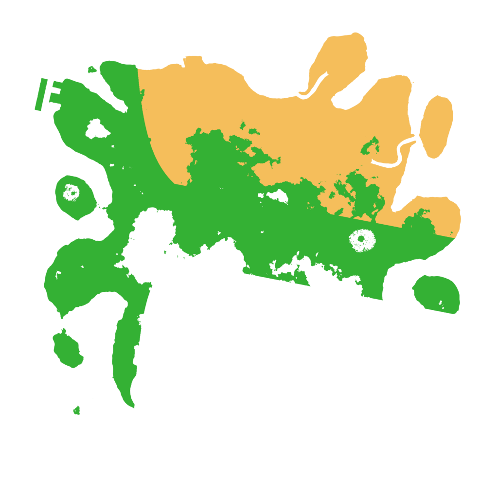 Biome Rust Map: Procedural Map, Size: 3100, Seed: 1869373470