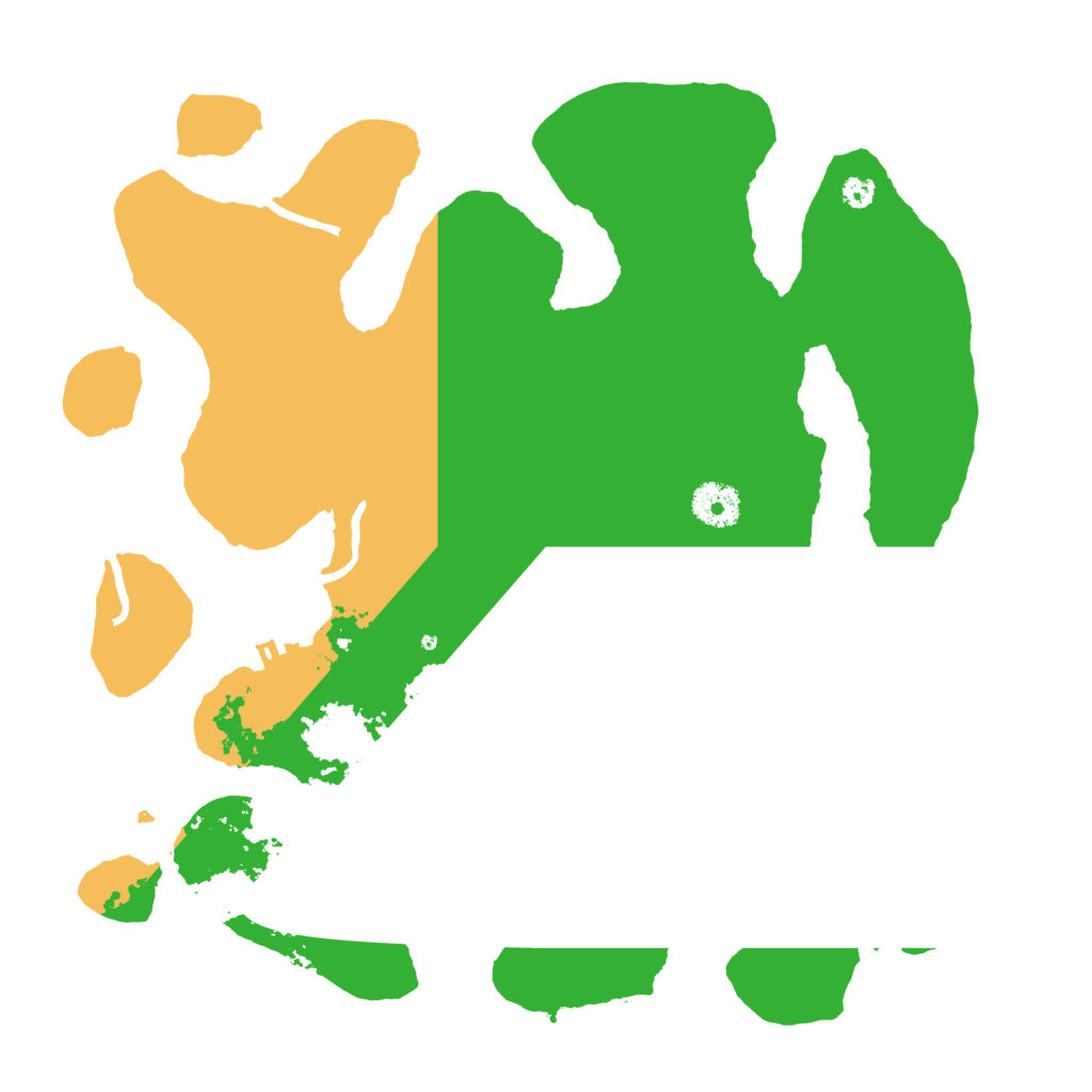 Biome Rust Map: Procedural Map, Size: 3500, Seed: 1799513805