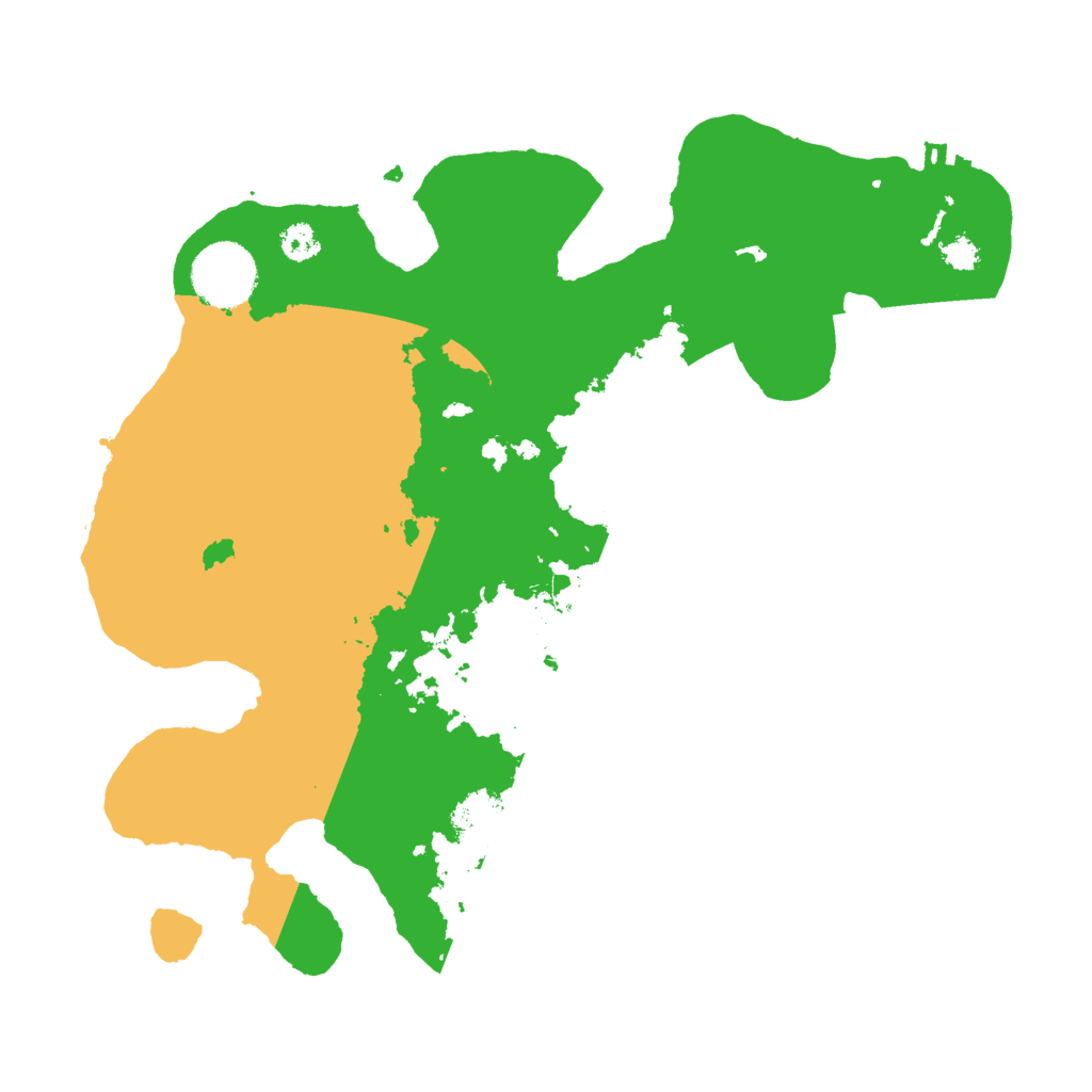 Biome Rust Map: Procedural Map, Size: 3000, Seed: 132545895