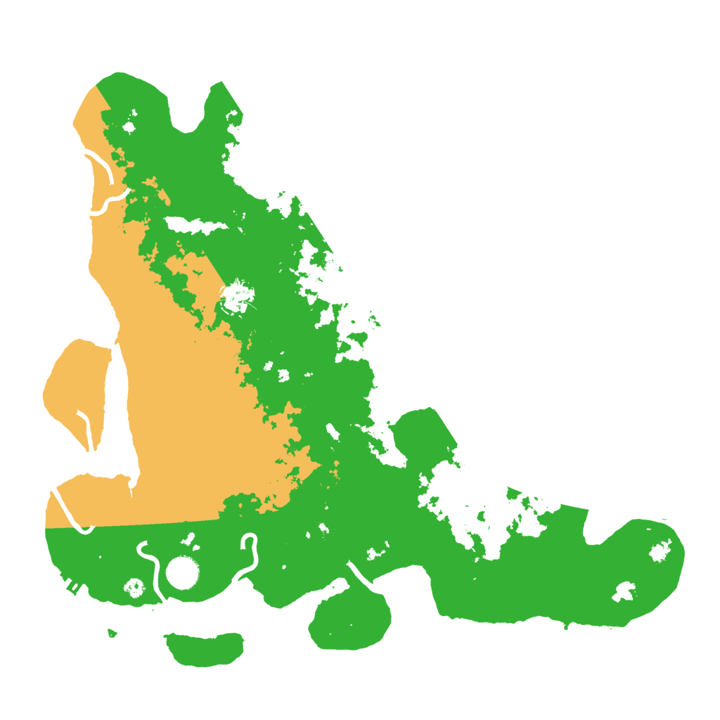 Biome Rust Map: Procedural Map, Size: 3850, Seed: 2125313653