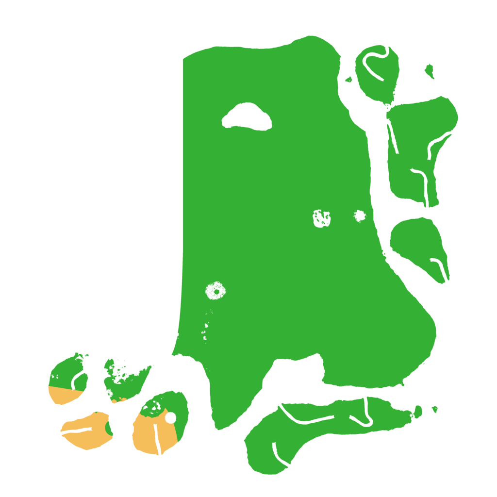 Biome Rust Map: Procedural Map, Size: 4000, Seed: 7152