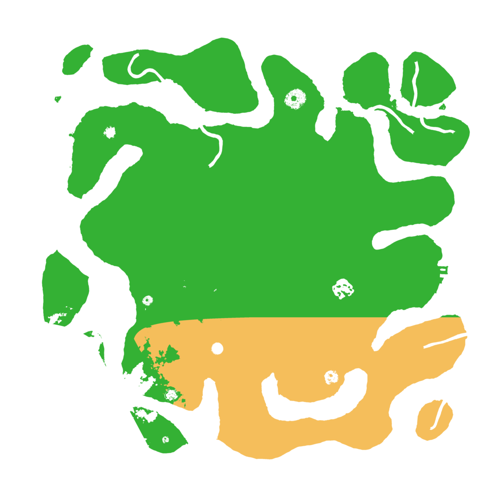 Biome Rust Map: Procedural Map, Size: 3750, Seed: 402072299