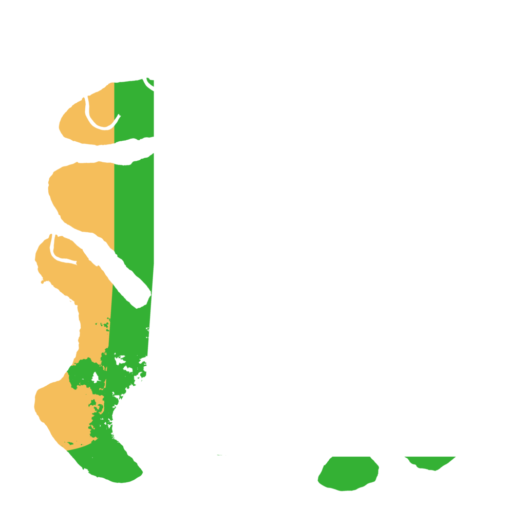 Biome Rust Map: Procedural Map, Size: 3700, Seed: 2147304629