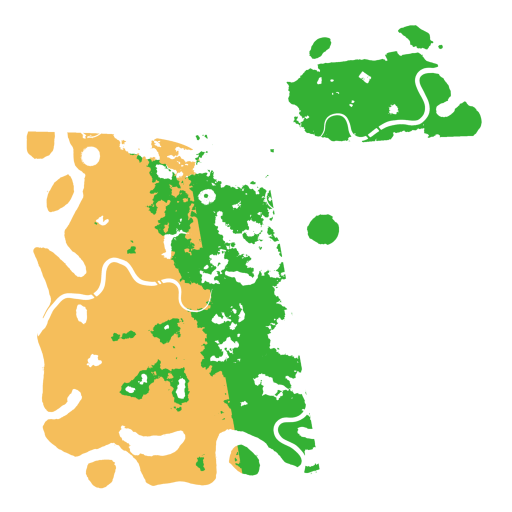 Biome Rust Map: Procedural Map, Size: 4800, Seed: 540508056