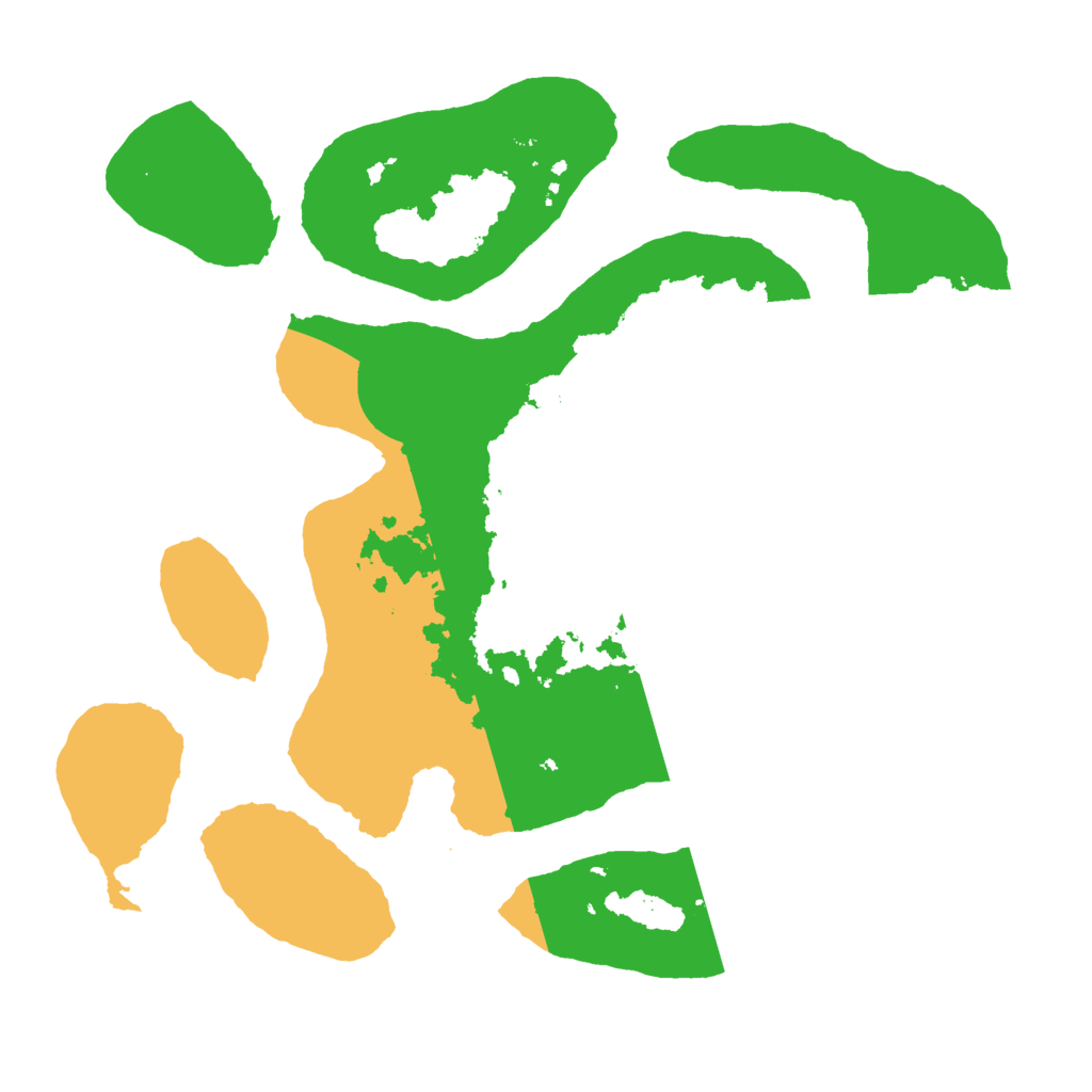 Biome Rust Map: Barren, Size: 3000, Seed: 318058