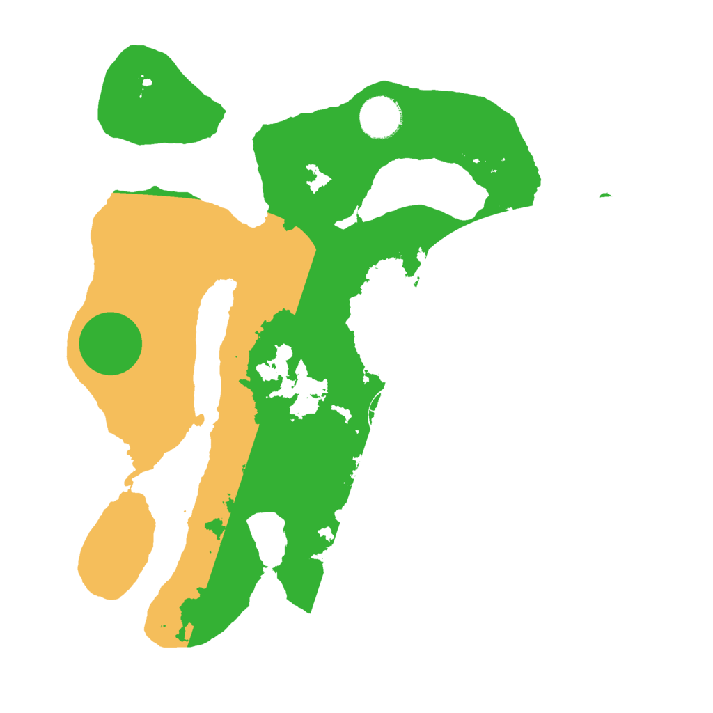 Biome Rust Map: Barren, Size: 3000, Seed: 903462