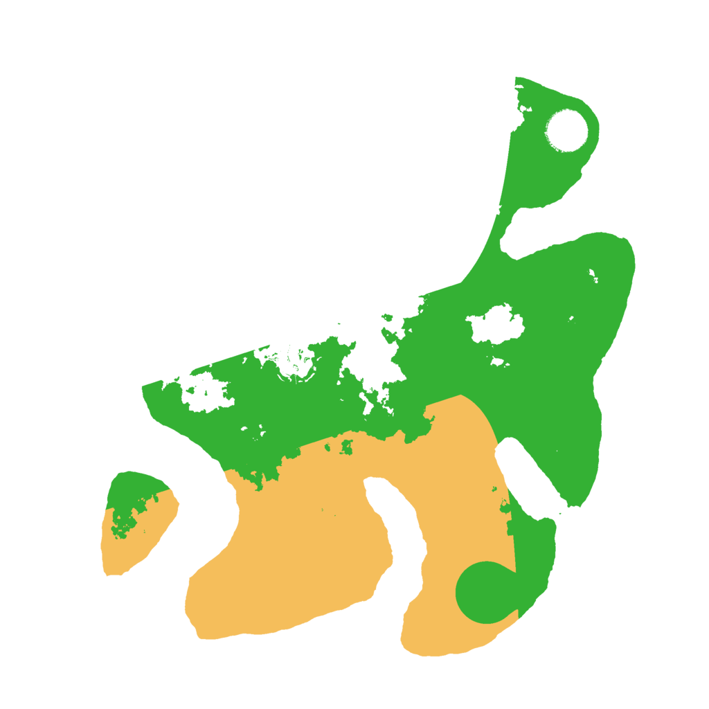 Biome Rust Map: Barren, Size: 3000, Seed: 858930