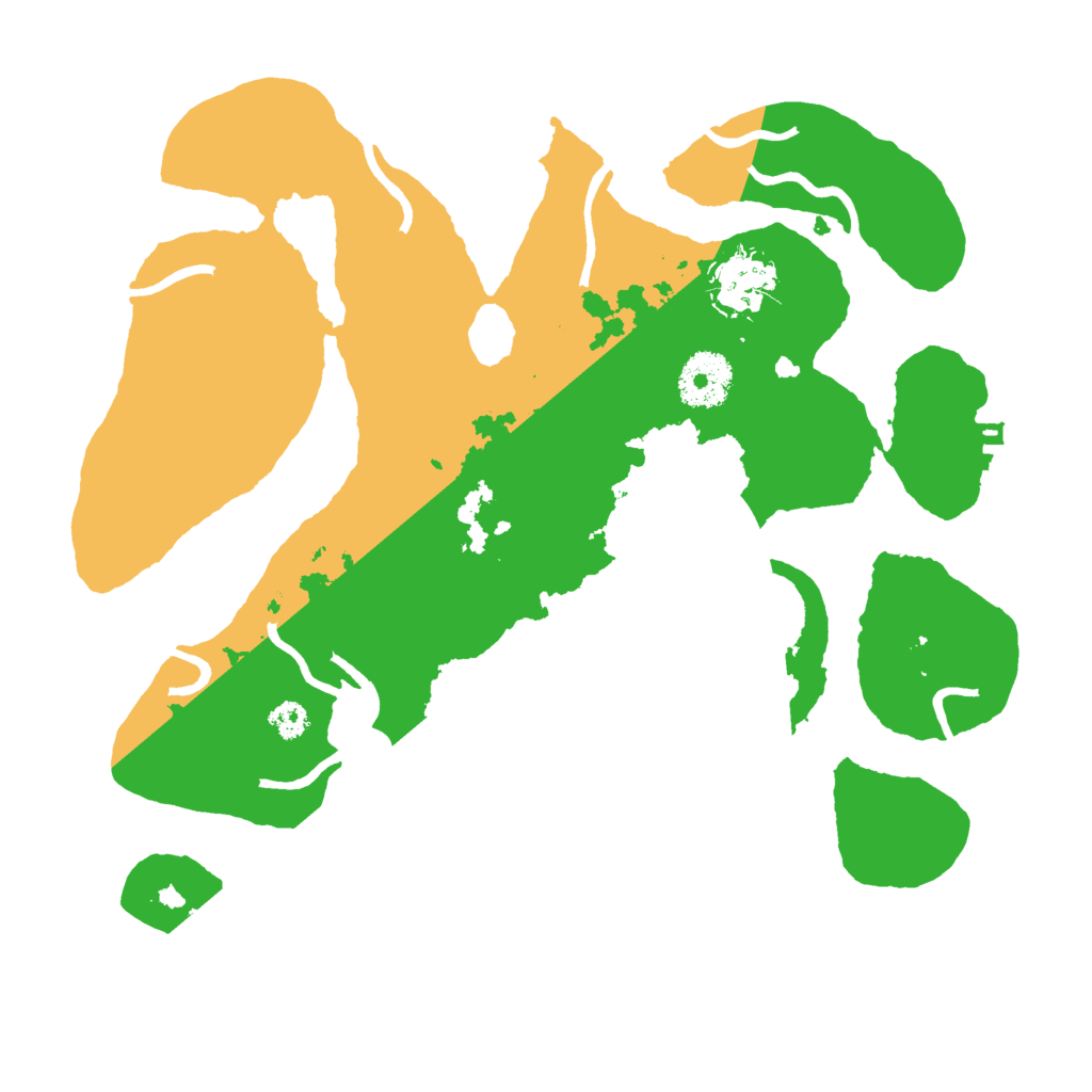 Biome Rust Map: Procedural Map, Size: 3000, Seed: 18544