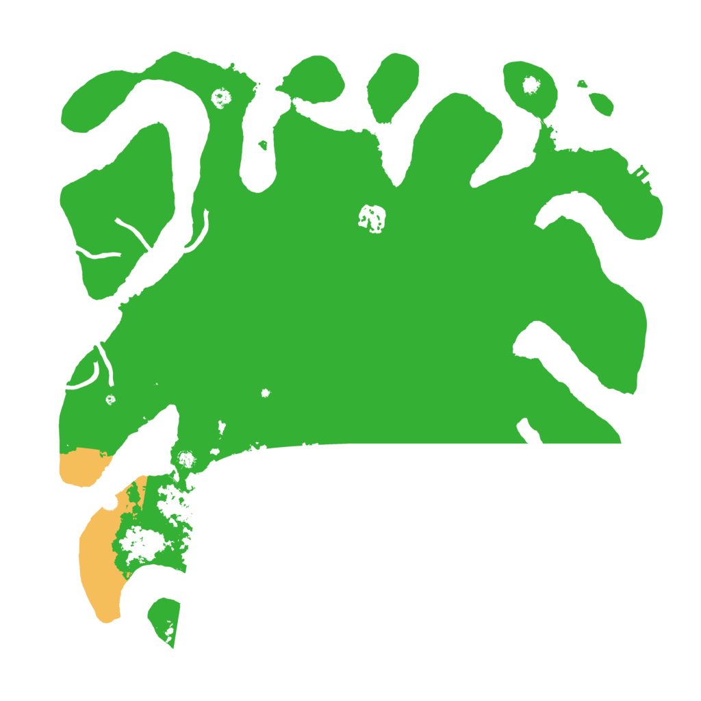 Biome Rust Map: Procedural Map, Size: 3700, Seed: 434336169