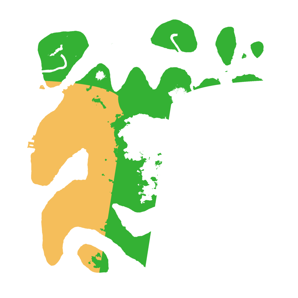 Biome Rust Map: Procedural Map, Size: 3000, Seed: 434336169