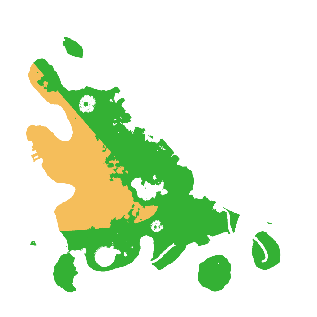Biome Rust Map: Procedural Map, Size: 2800, Seed: 981