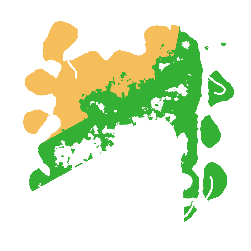 Biome Rust Map: Procedural Map, Size: 3000, Seed: 3113