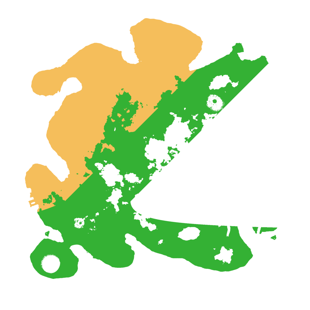 Biome Rust Map: Procedural Map, Size: 3000, Seed: 677637513