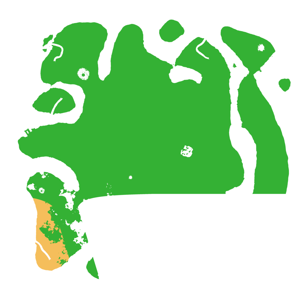 Biome Rust Map: Procedural Map, Size: 3950, Seed: 91890157