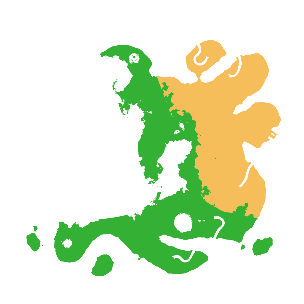 Biome Rust Map: Procedural Map, Size: 3000, Seed: 1357437026