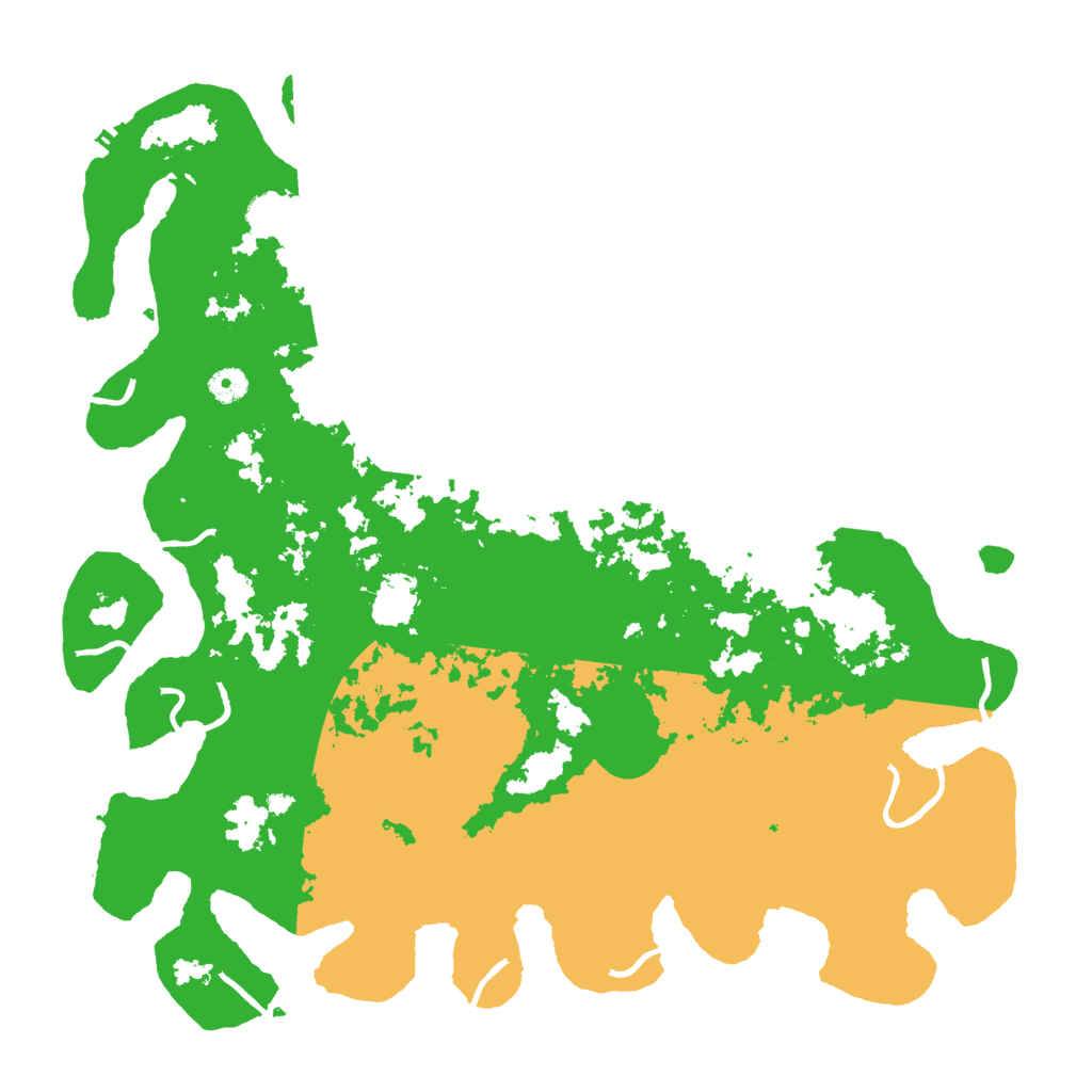 Biome Rust Map: Procedural Map, Size: 4499, Seed: 2147483645