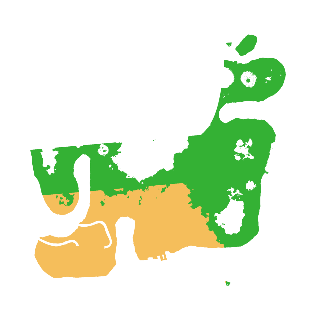 Biome Rust Map: Procedural Map, Size: 3000, Seed: 1274284711