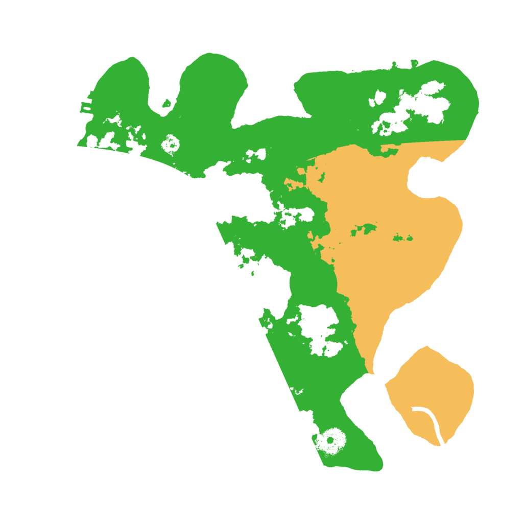 Biome Rust Map: Procedural Map, Size: 3000, Seed: 1925157133