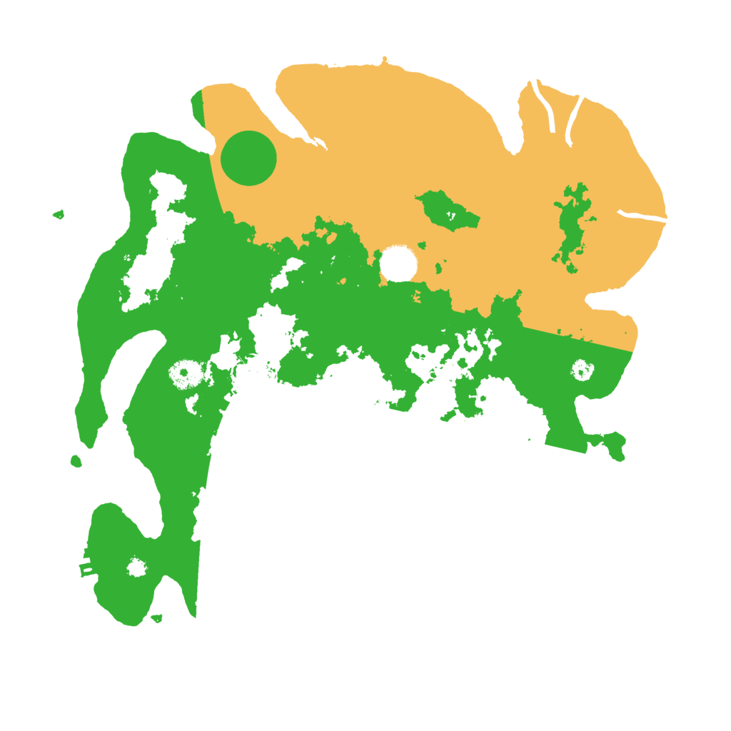 Biome Rust Map: Procedural Map, Size: 3500, Seed: 1602256577