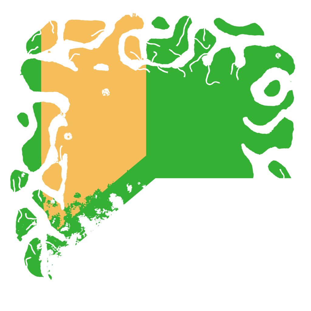 Biome Rust Map: Procedural Map, Size: 6000, Seed: 107413663