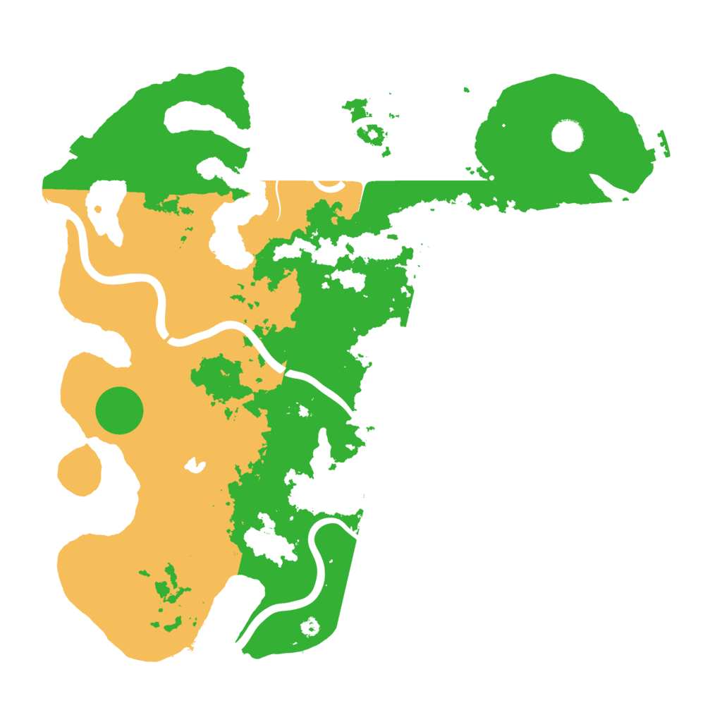 Biome Rust Map: Procedural Map, Size: 4000, Seed: 721082021